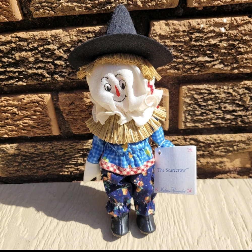 Madame Alexander Wizard Of Oz Scarecrow Doll 8" Pre-owned